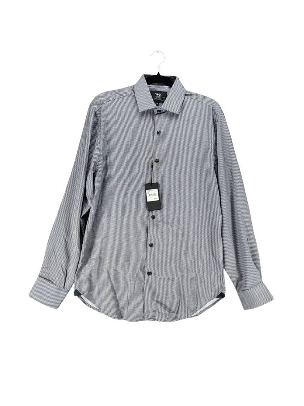 WRK Shirt Mens 15 Gray Long Sleeve Button Up Dress *NWT*